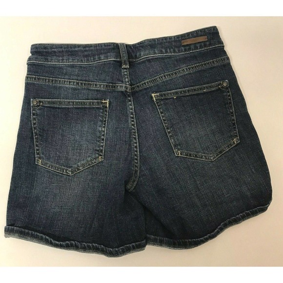Pilcro and the Letterpress Size 27 Script Mom Jean Shorts Women 6.5" inseam - Picture 3 of 4